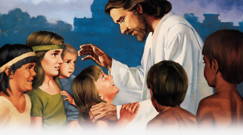 Jesus com crianças