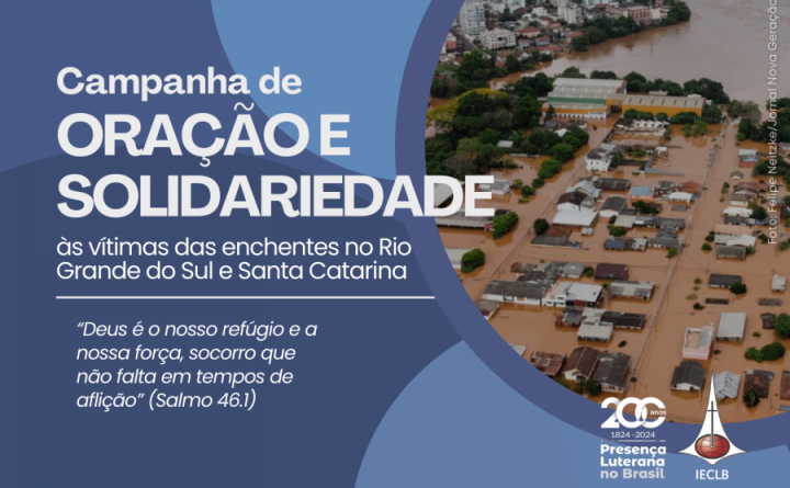 Campanha de solidariedade - enchentes novembro 2023 - RS e SC