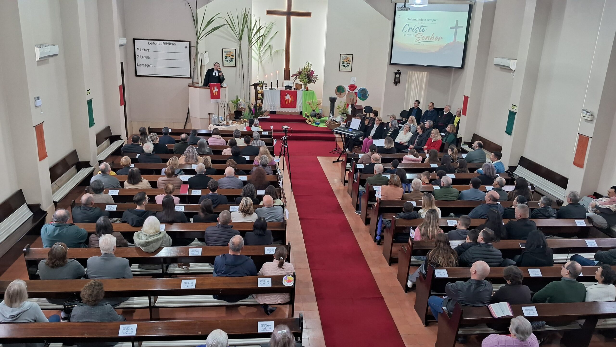 Comunidade Martin Luther de Parobé celebra Culto e Festa de Ação de Graças 2026