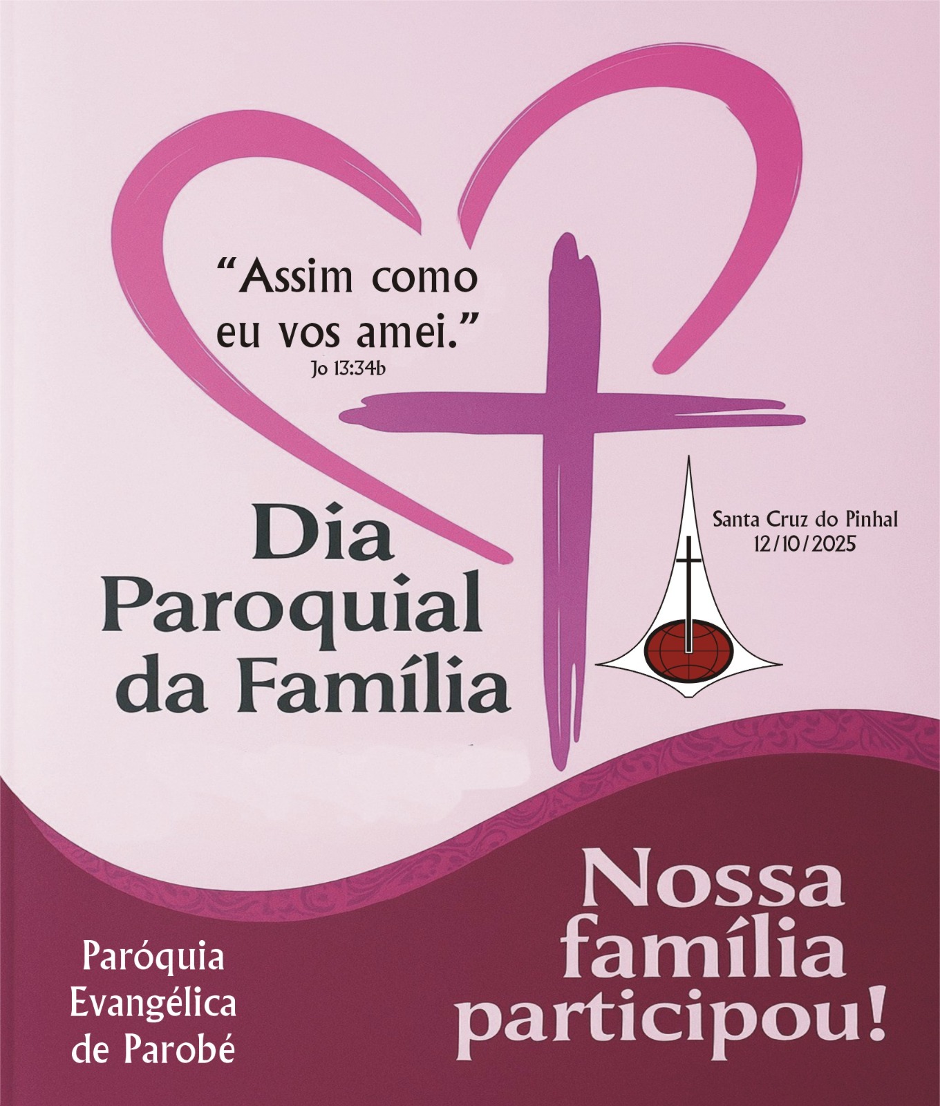 9º Dia da Família na Comunidade Santa Cruz do Pinhal, de Parobé