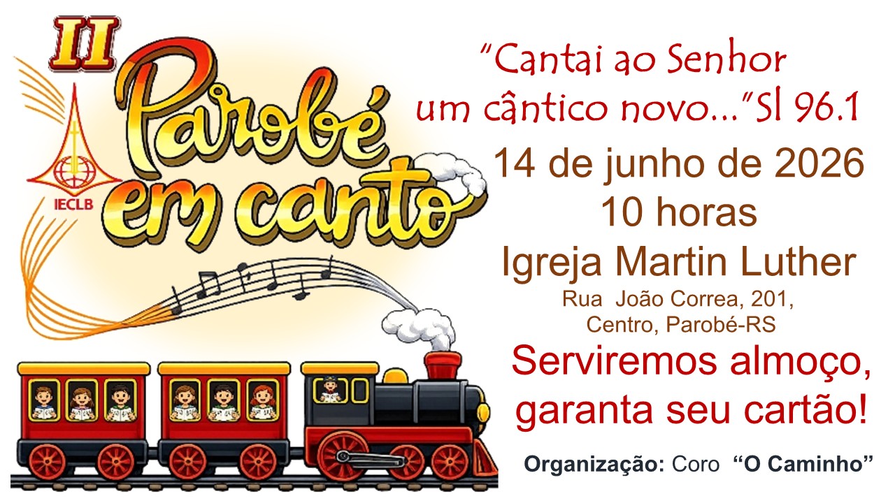 Divulgação: 2º Parobé em Canto da Comunidade