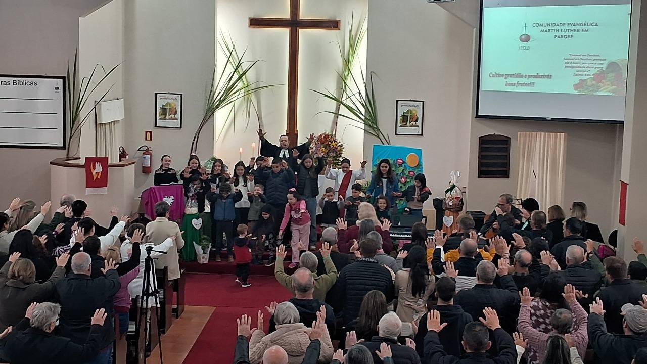 Celebração de Ação de Graças na Comunidade de Parobé