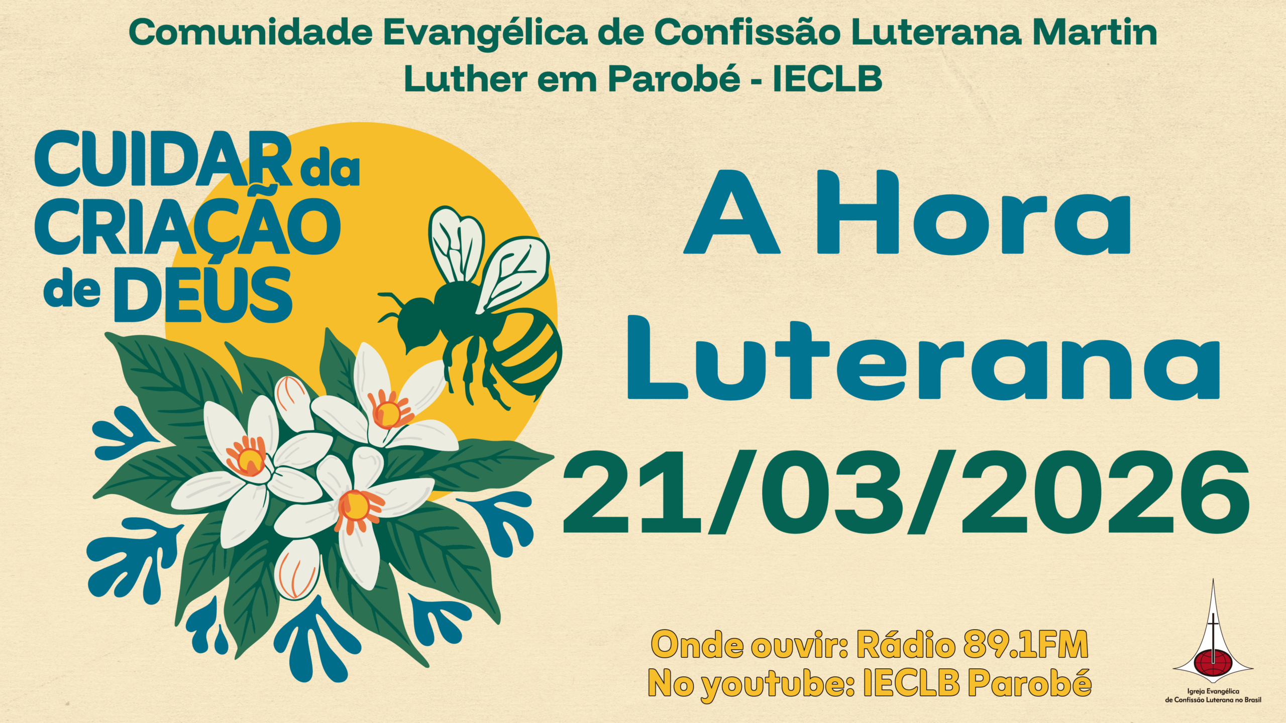 Hora Luterana – 21/03/2026