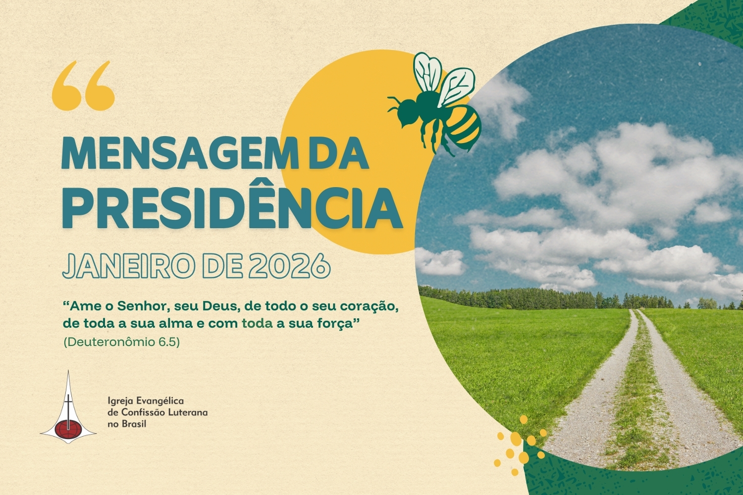 Mensagem da Presidência da IECLB – Janeiro 2026