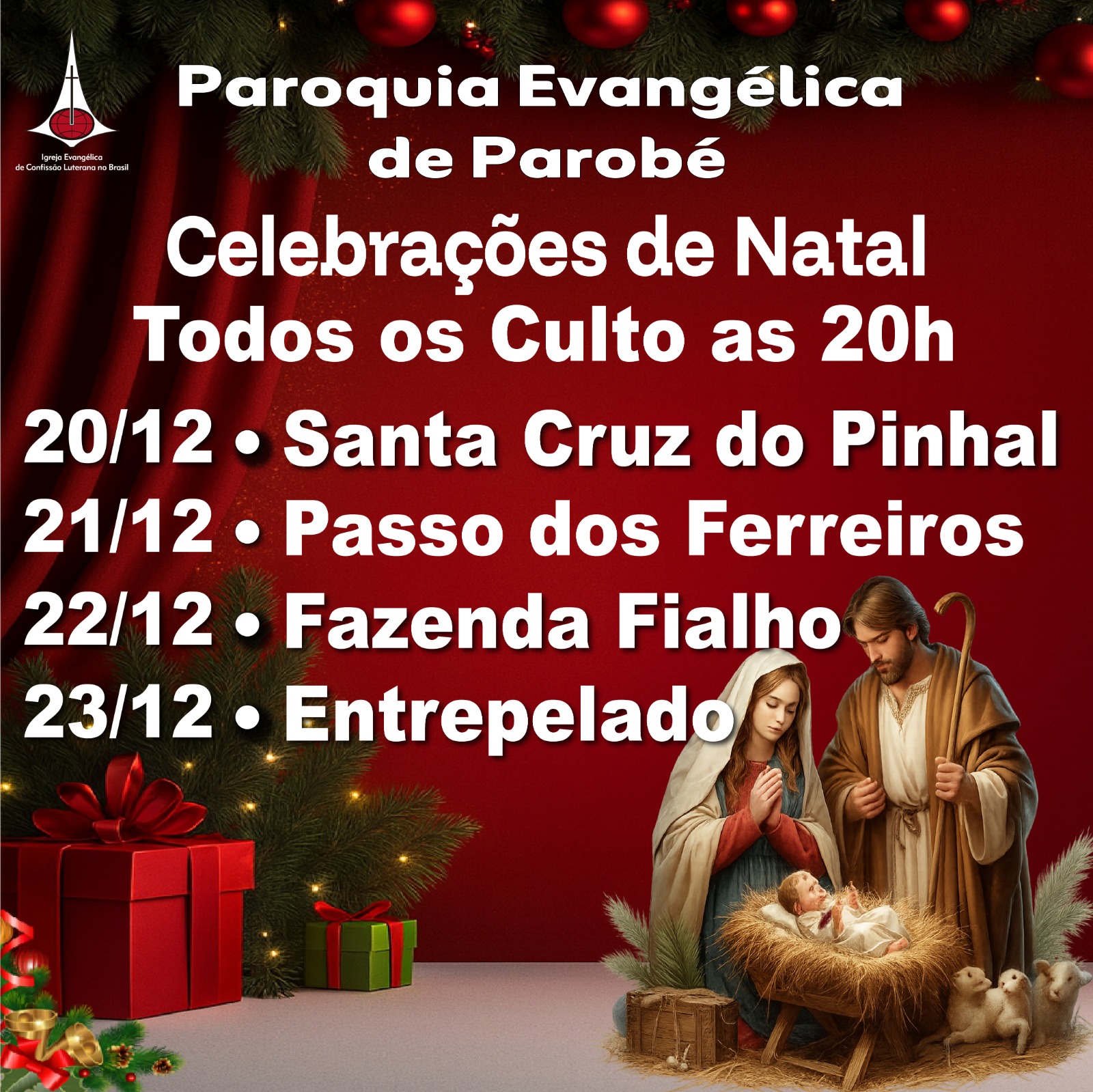 Celebrações de Natal 2025