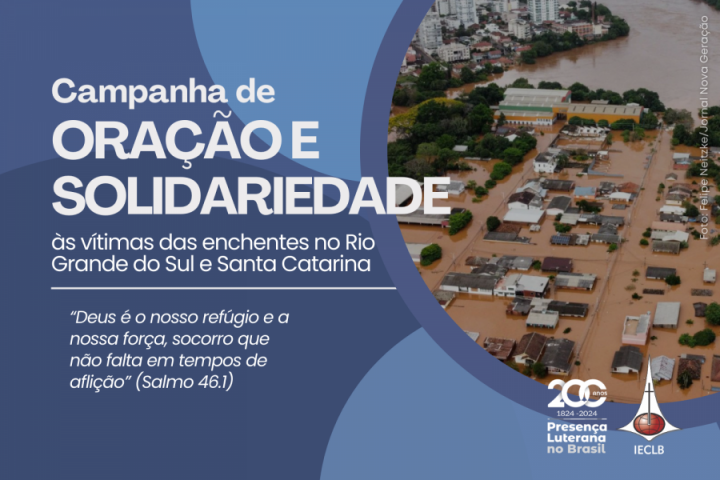 Campanha de solidariedade - enchentes novembro 2023 - RS e SC