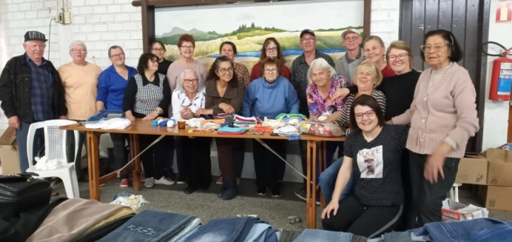 Diaconia no Sínodo Nordeste Gaúcho – Comunidade Martin Luther em Parobé Fazendo o bem sem olhar a quem há mais de 77 anos