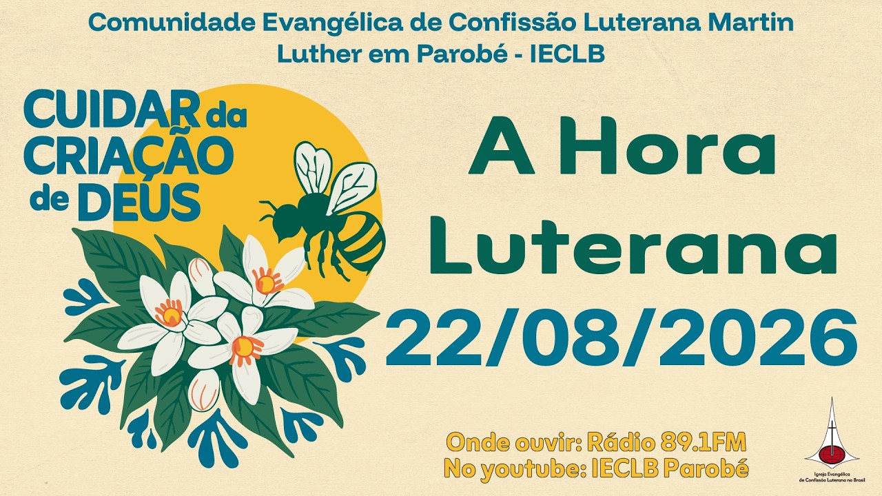 Hora Luterana 22/08/2026