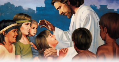 Jesus com crianças