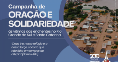 Campanha de solidariedade - enchentes novembro 2023 - RS e SC