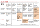 Programação do Mês de Abril de 2025 da Paroquia